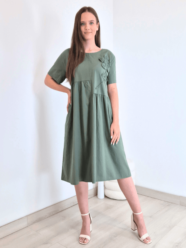 OBLEKA 26012 OLIVNA