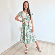 OBLEKA 7689 ZELENA