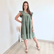 OBLEKA 26564 OLIVNA