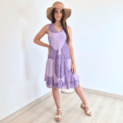 OBLEKA 5013G VIJOLA