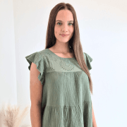 OBLEKA 26564 OLIVNA
