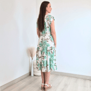OBLEKA 7689 ZELENA