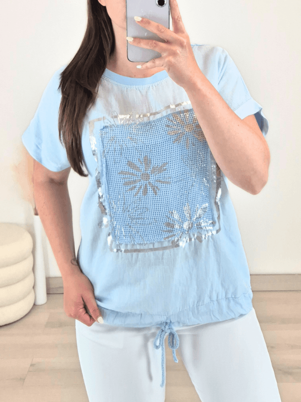 MAJICA 15816 SVETLO MODRA
