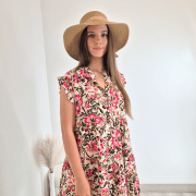 OBLEKA 20465 ROZA