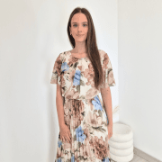 OBLEKA 24039 MODRA