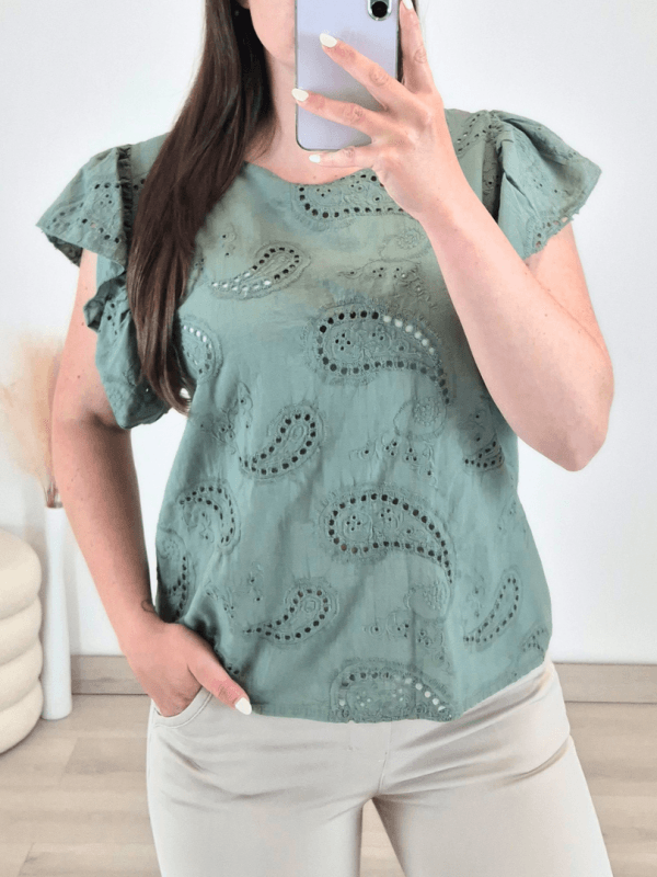 BLUZA 0409 OLIVNA