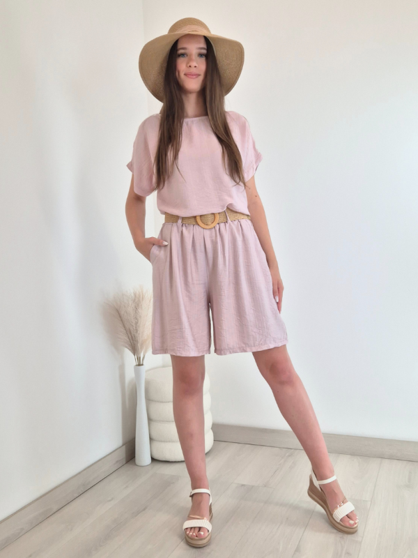 KRATKE HLAČE VIOLETA 25779 ROZA