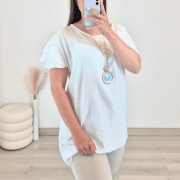 MAJICA 210955 BELA