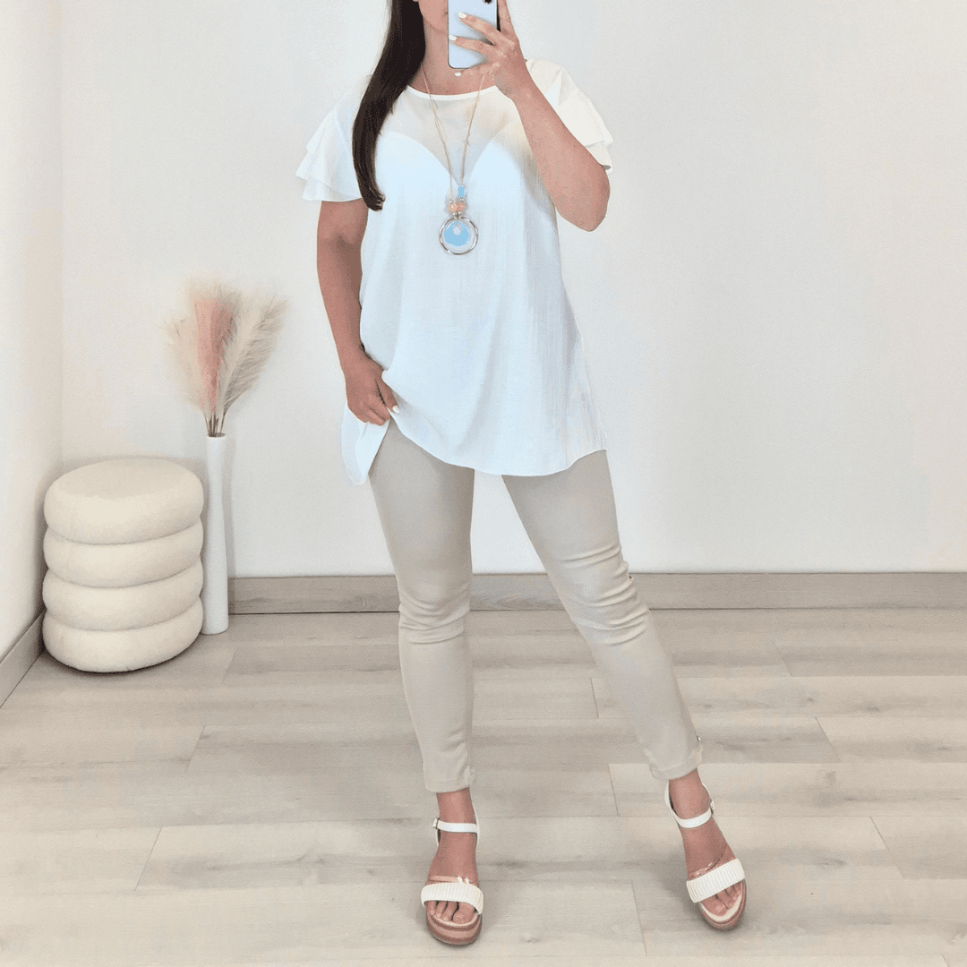 61 MAJICA 210955 BELA
