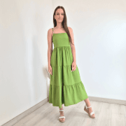 OBLEKA 51631 ZELENA