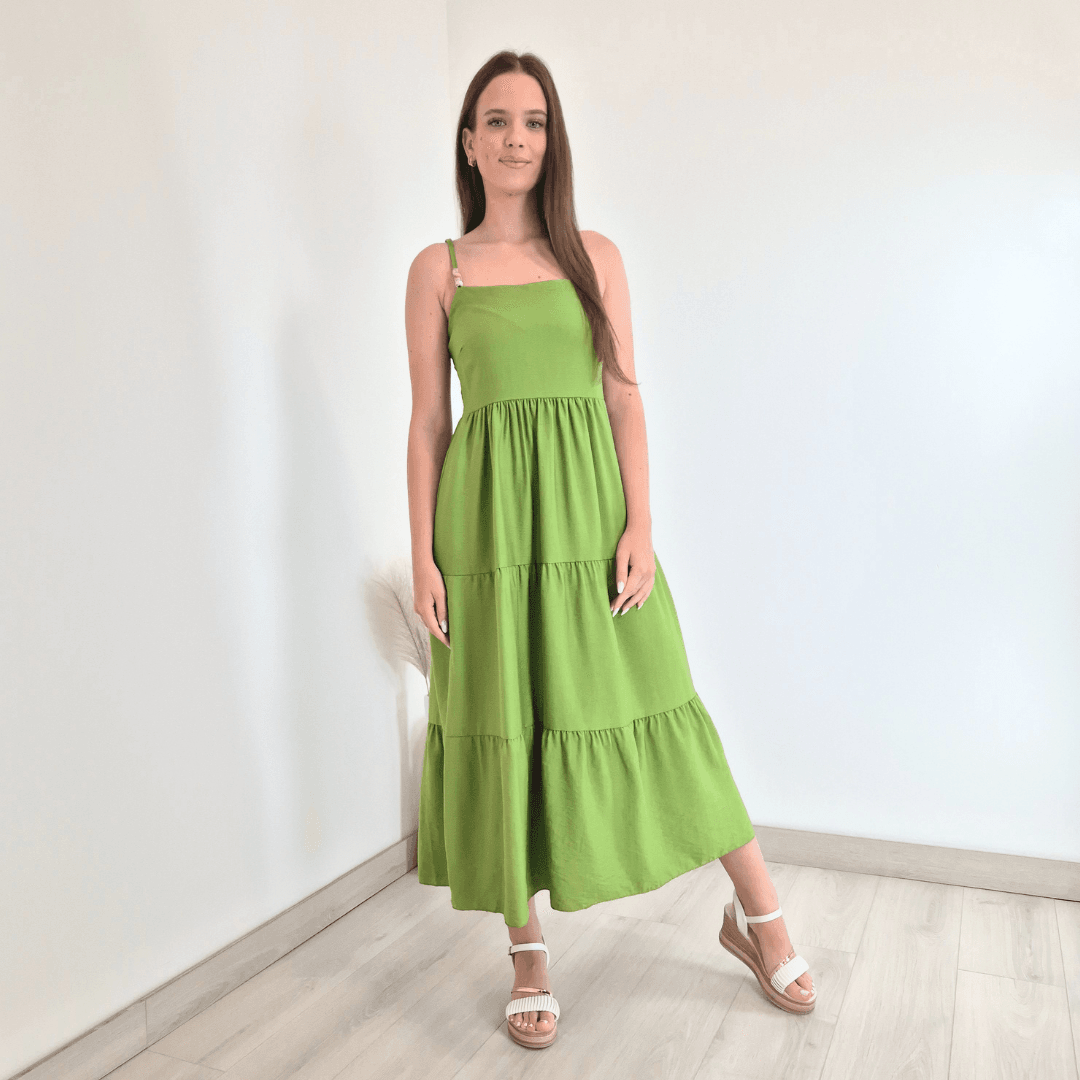 68 OBLEKA 51631 ZELENA
