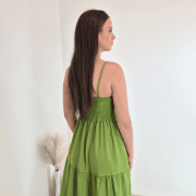 OBLEKA 51631 ZELENA