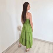 OBLEKA 51631 ZELENA