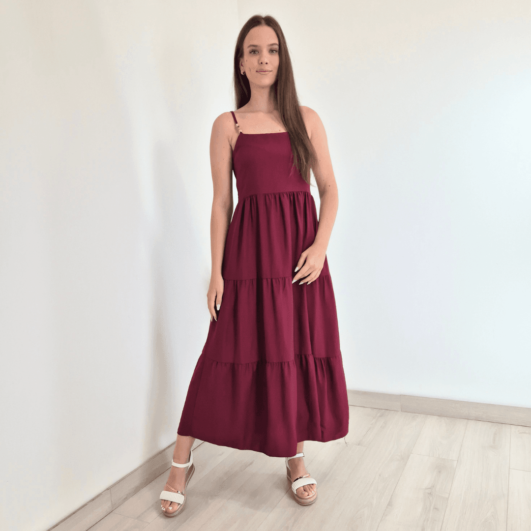 78 OBLEKA 51631 BORDO