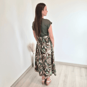 OBLEKA 12487 OLIVNA