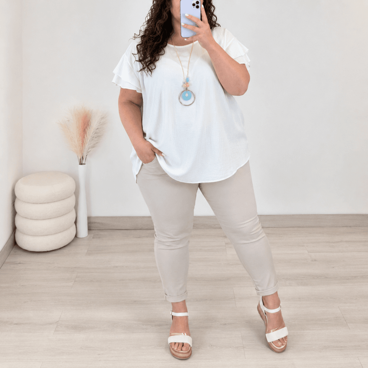 MAJICA 210955 BELA