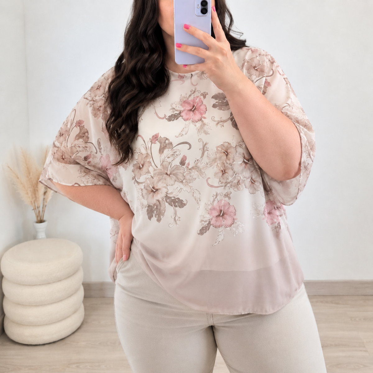 BLUZA 6567 BEŽ
