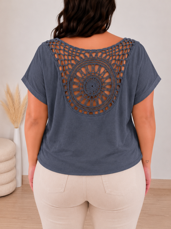 MAJICA 20855 TEMNO MODRA