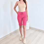 KRATKE HLAČE 25008 3/4 PINK