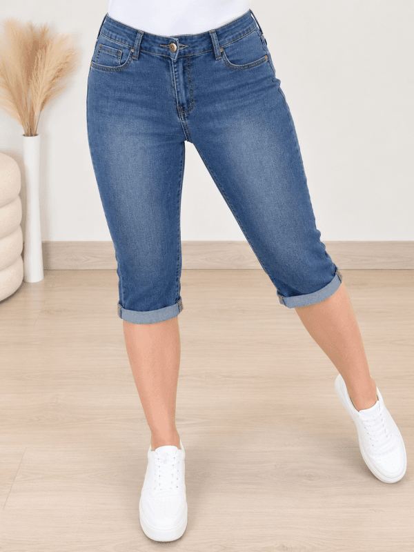 3/4 JEANS HLAČE MG5771