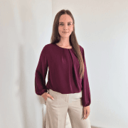 BLUZA 24201 BORDO