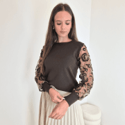 PLETENINA 5867 RJAVA
