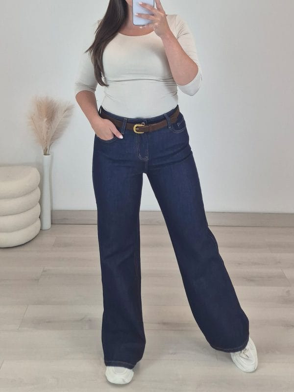 JEANS HLAČE G5419