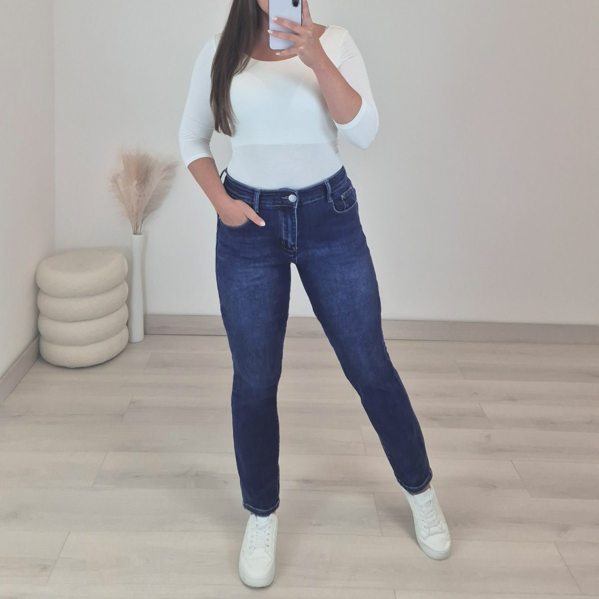 PUSH UP JEANS HLAČE FA9496