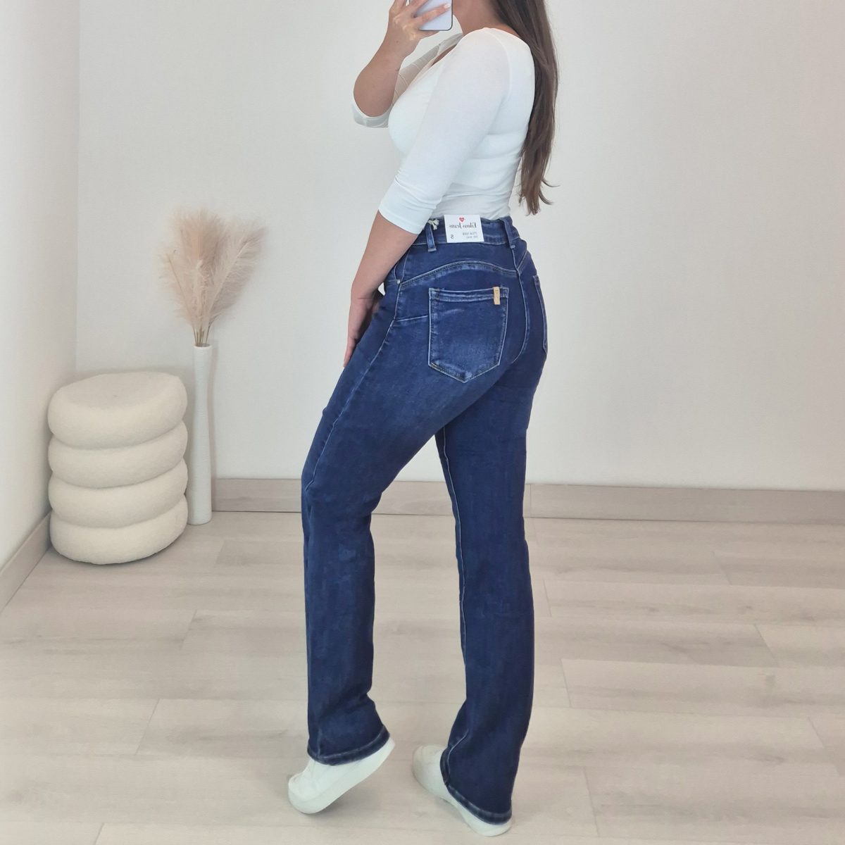 PUSH UP JEANS HLAČE A1558