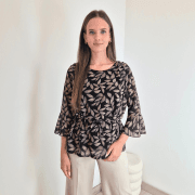 BLUZA 90913 ČRNA