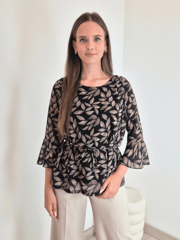 BLUZA 90913 ČRNA