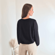 BLUZA 24201 ČRNA