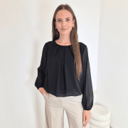 BLUZA 24201 ČRNA