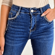 JEANS HLAČE F7755