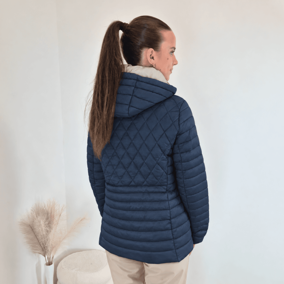 BUNDA 2990 TEMNO MODRA