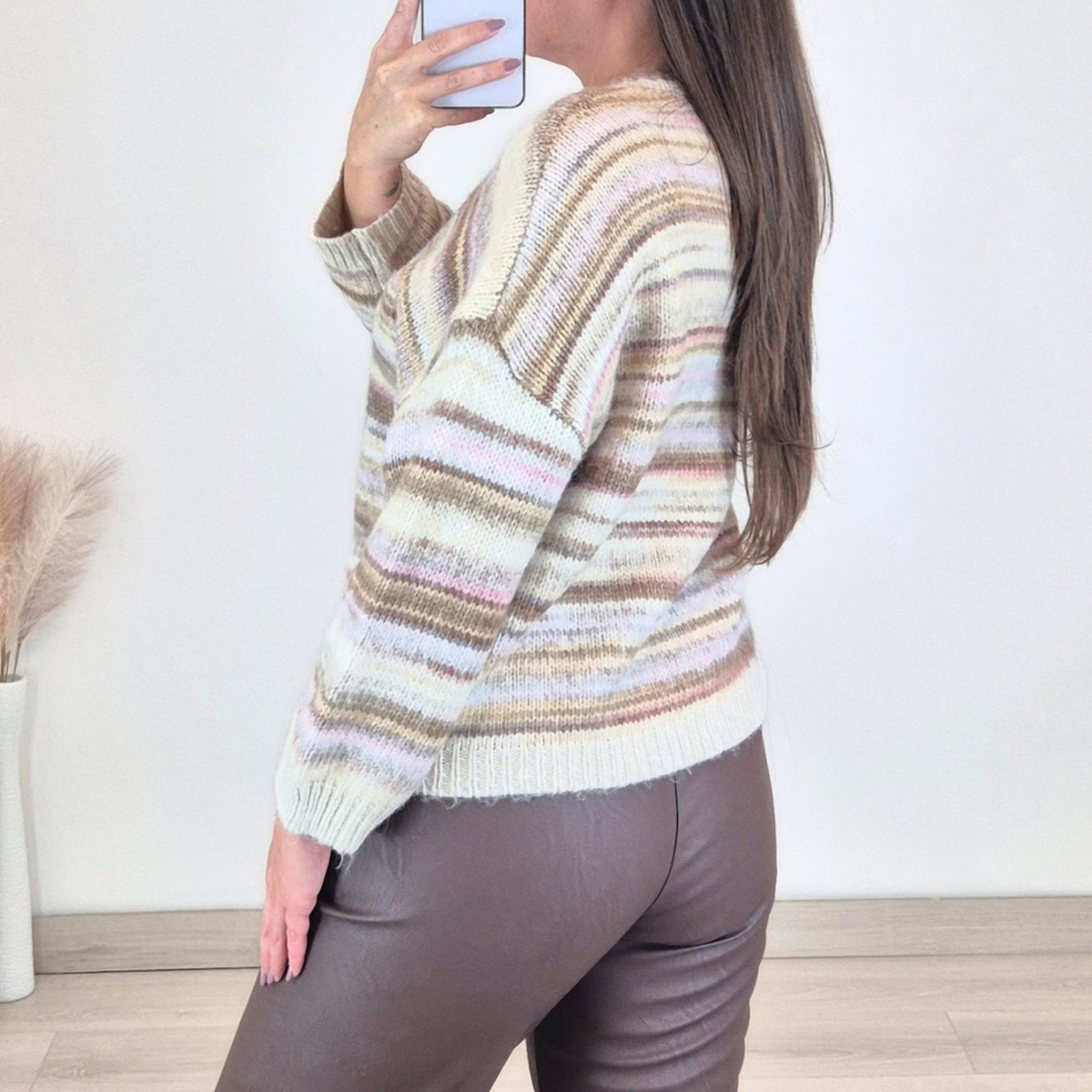 PULOVER 25218 BEŽ