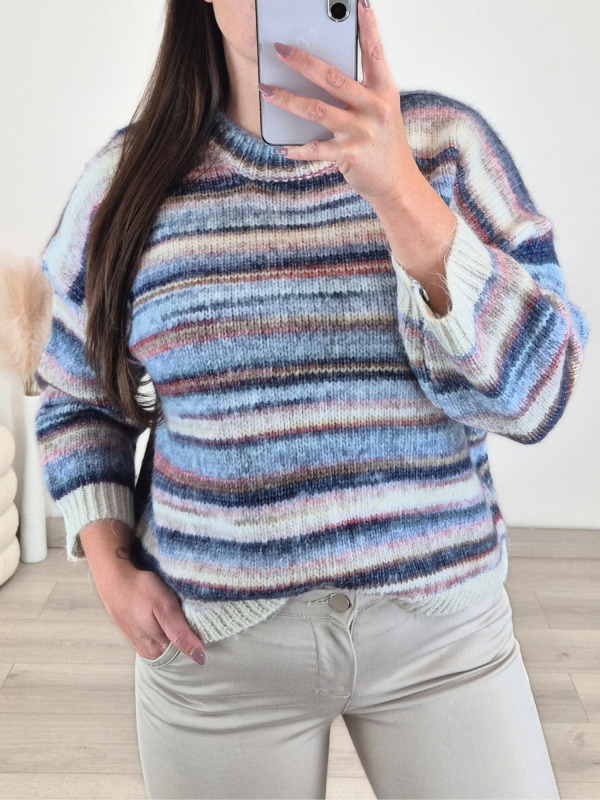 PULOVER 25218 MODER