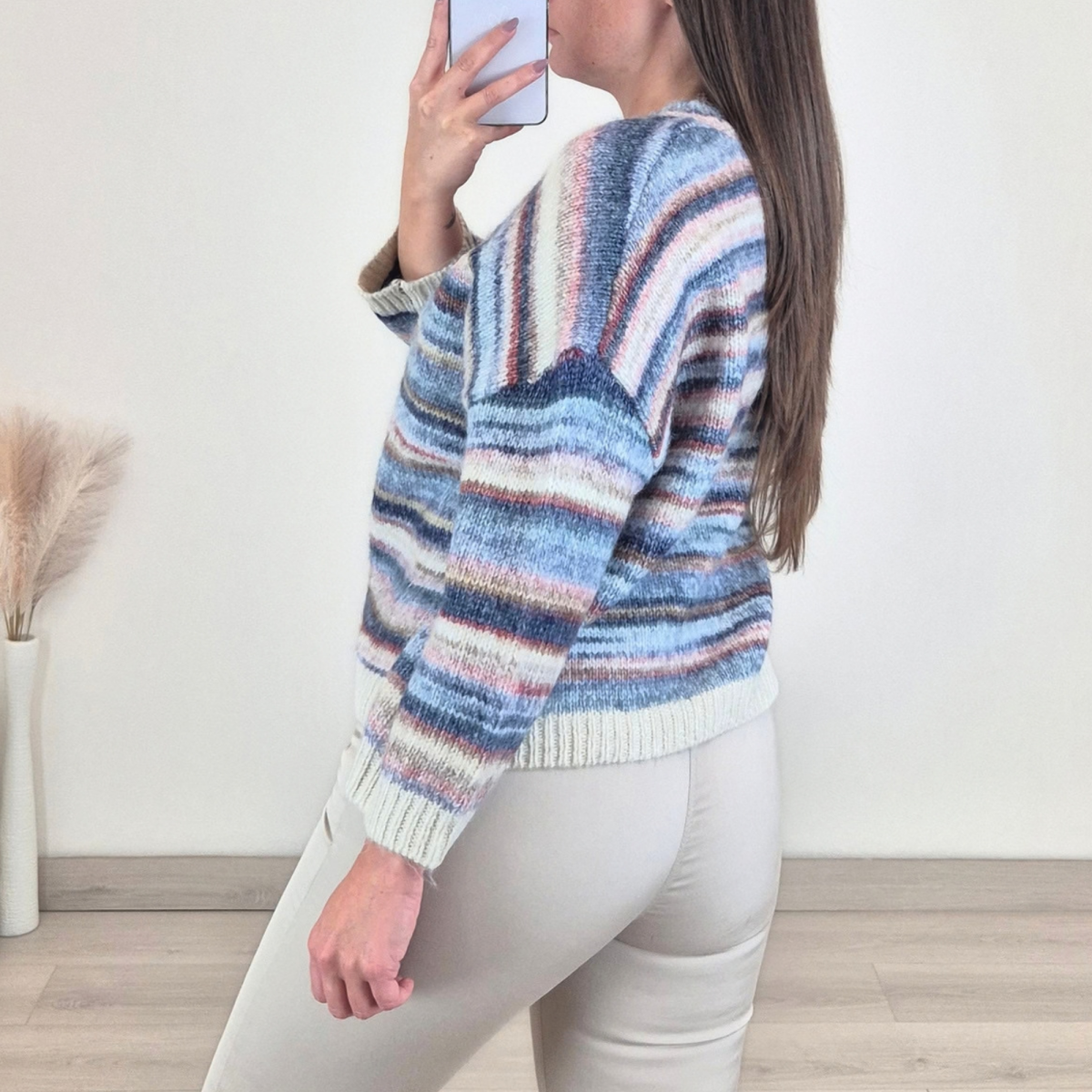 PULOVER 25218 MODER