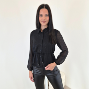 BLUZA MAREY ČRNA