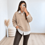 PULOVER 27857 BANU BEŽ