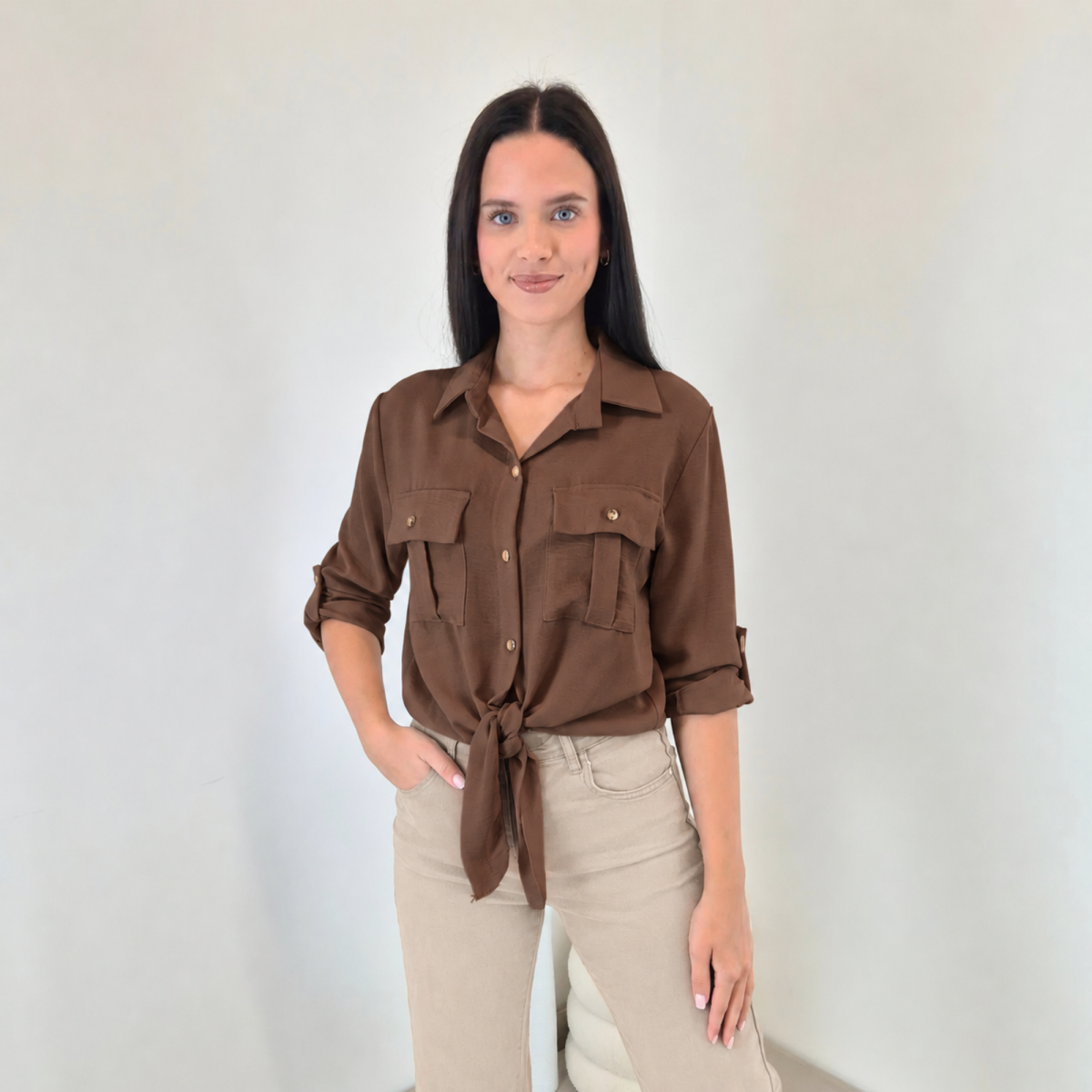 Izdelek brez naslova - 2026-10-02T131829.622 BLUZA 22047 RJAVA