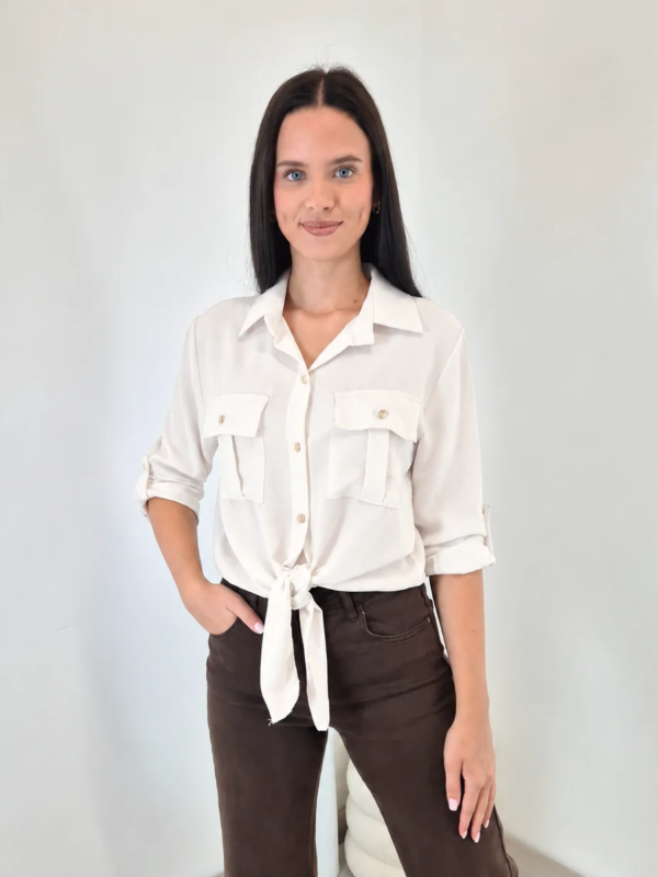 BLUZA 22047 BELA