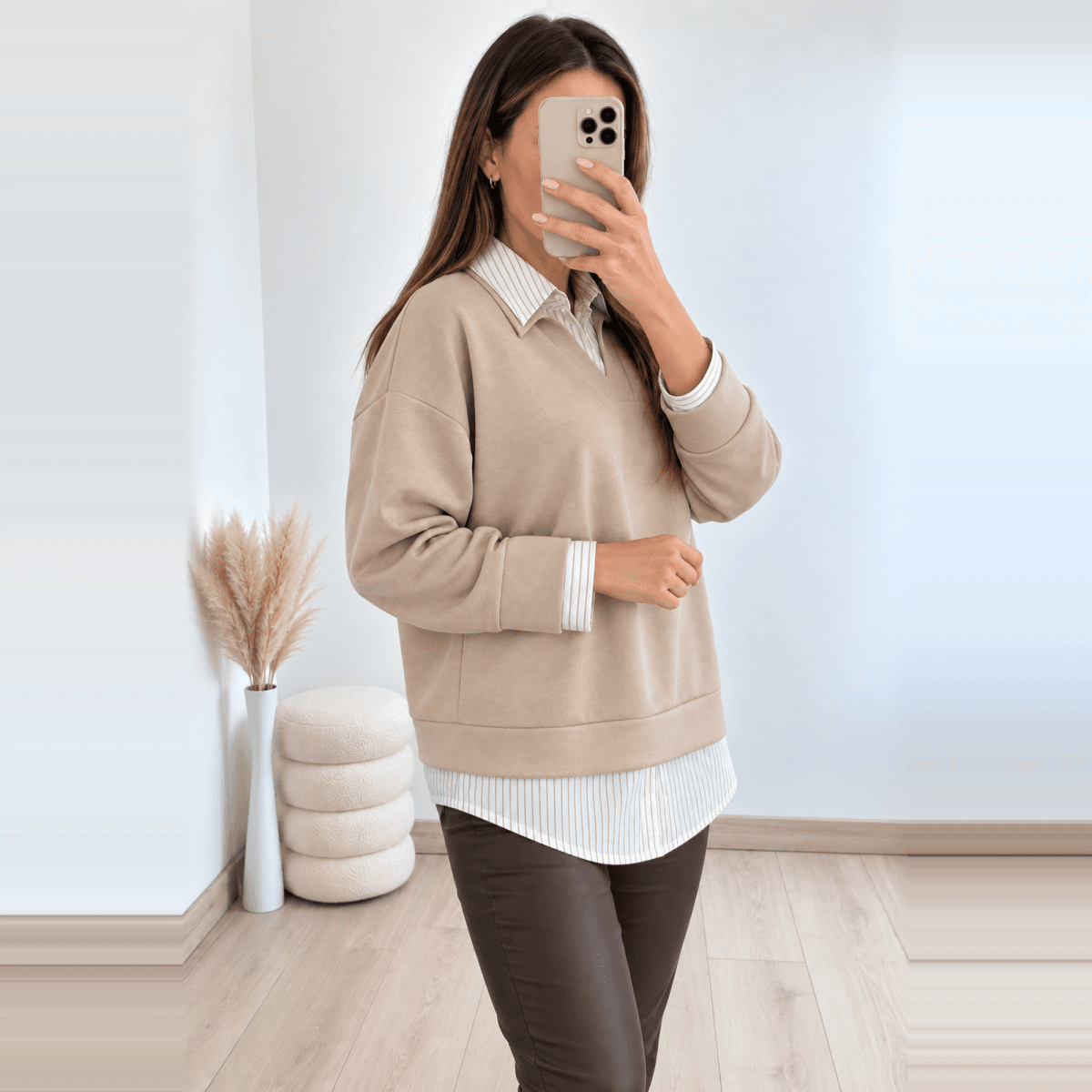 PULOVER 27857 BANU BEŽ