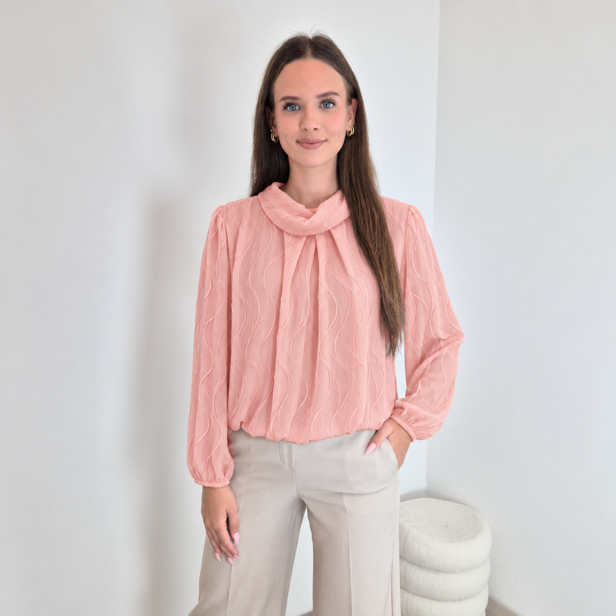 1 BLUZA 25001A ROZA