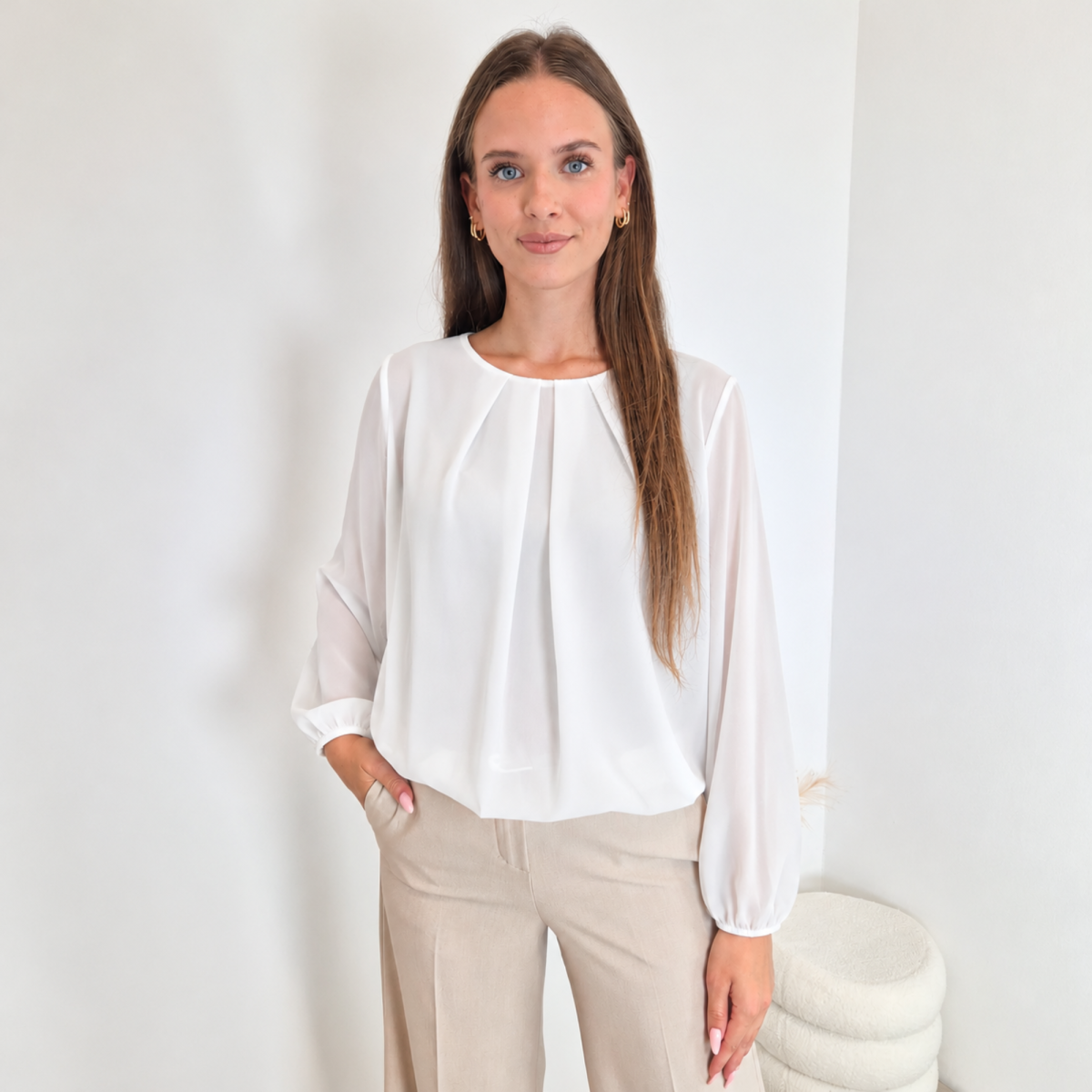 BLUZA 24201 BELA