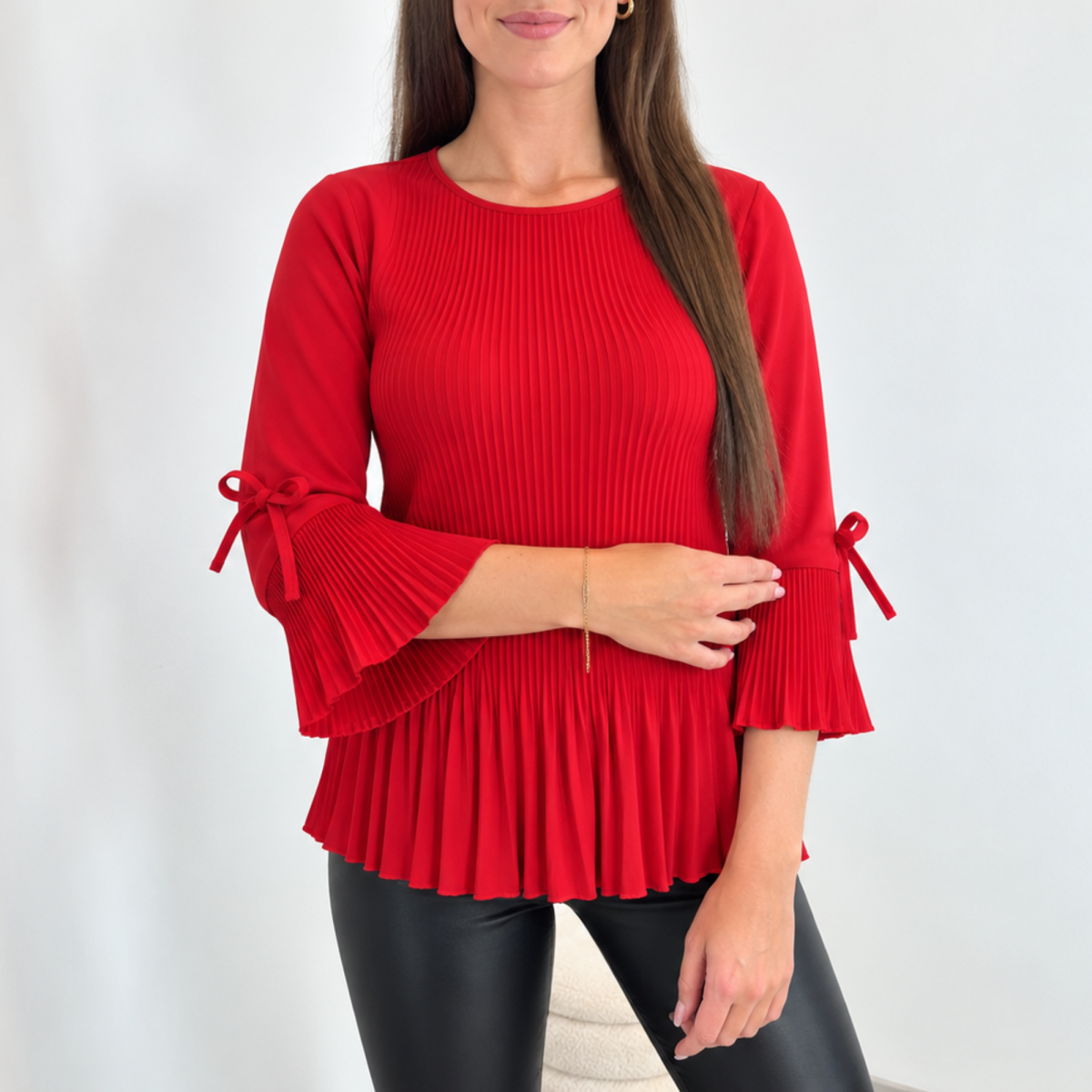 2 BLUZA 5708 RDEČA