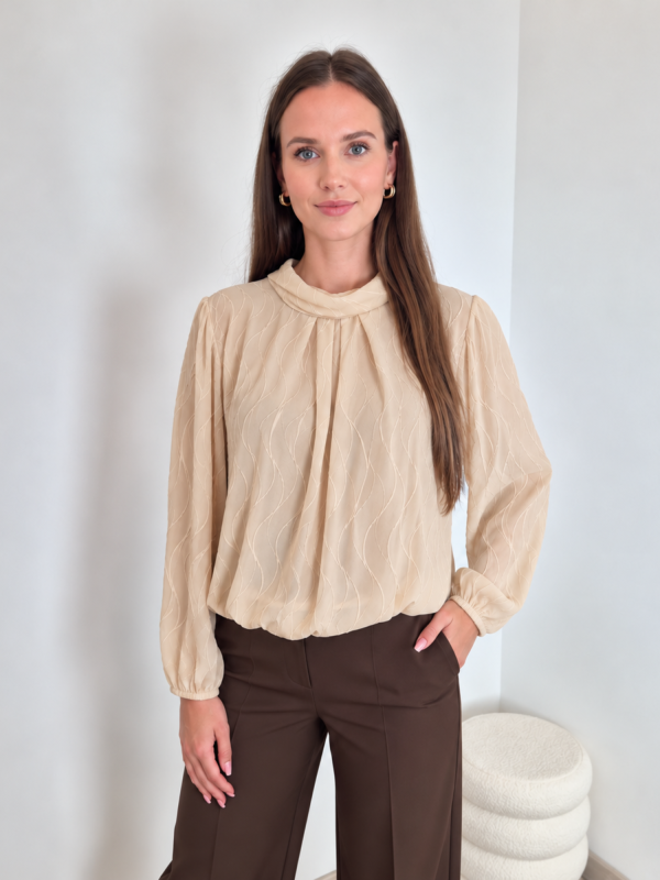 BLUZA 25001A BEŽ