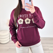 PULOVER 6167 BORDO
