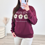 PULOVER 6167 BORDO