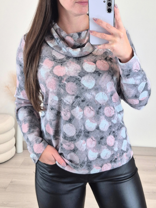 PULOVER 51228 ROZA